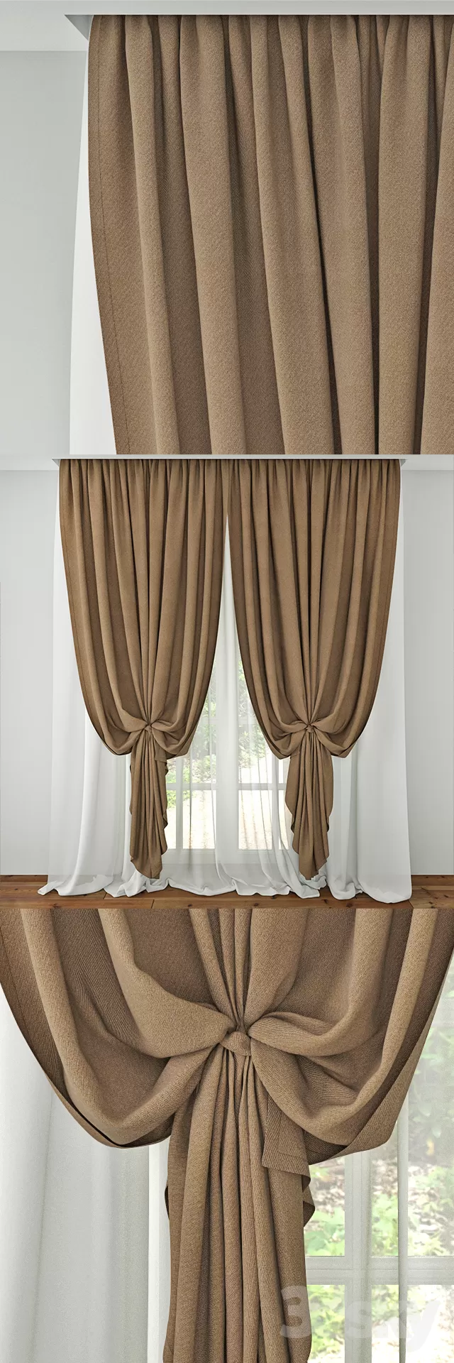 3DSKY MODELS - CURTAIN 3D MODELS