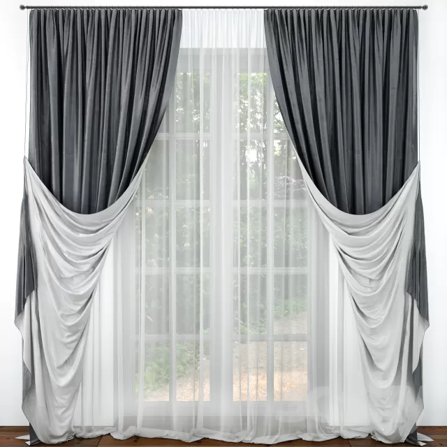 3DSKY MODELS - CURTAIN 3D MODELS