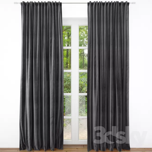 3DSKY MODELS - CURTAIN 3D MODELS