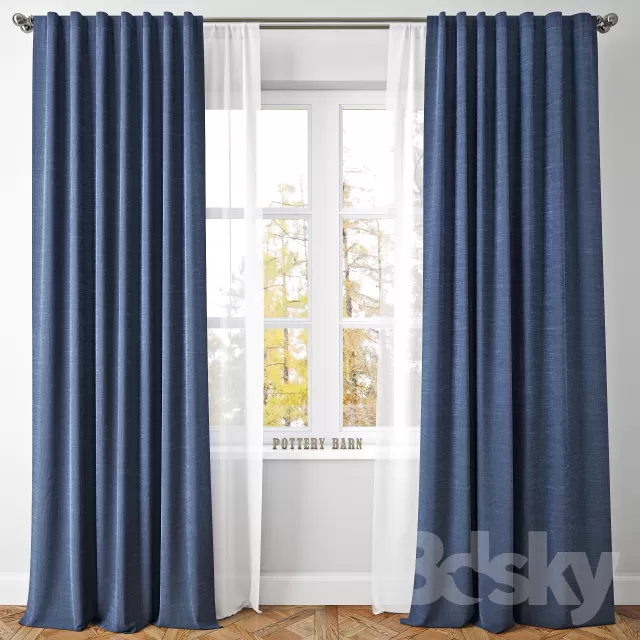 3DSKY MODELS - CURTAIN 3D MODELS