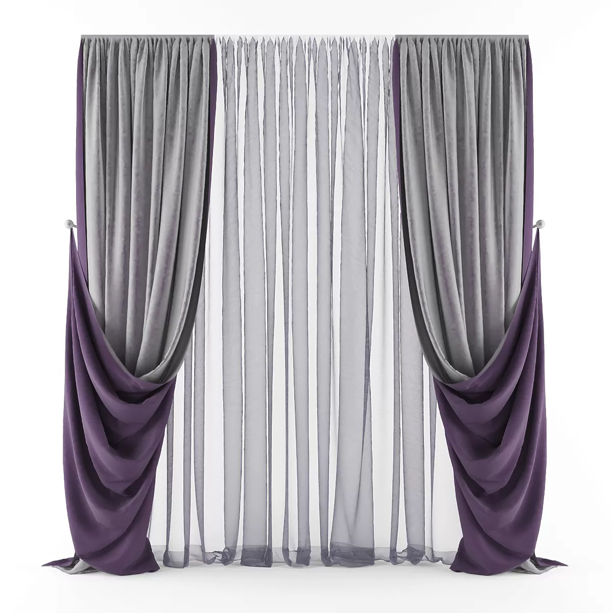 3DSKY MODELS – CURTAIN 3D MODELS – 017
