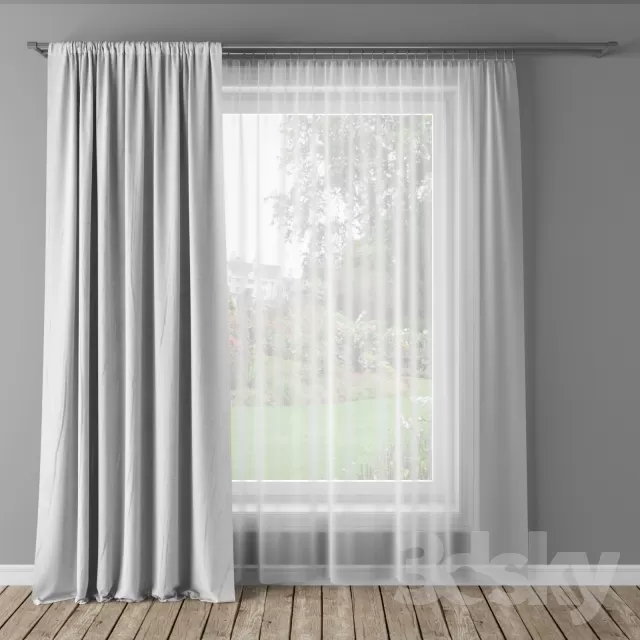 3DSKY MODELS - CURTAIN 3D MODELS