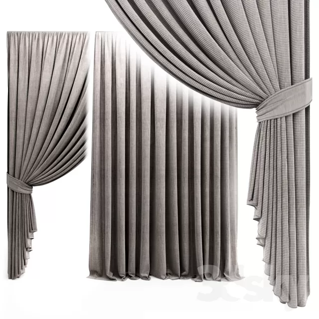 3DSKY PRO MODEL - CURTAIN 3D MODELS 