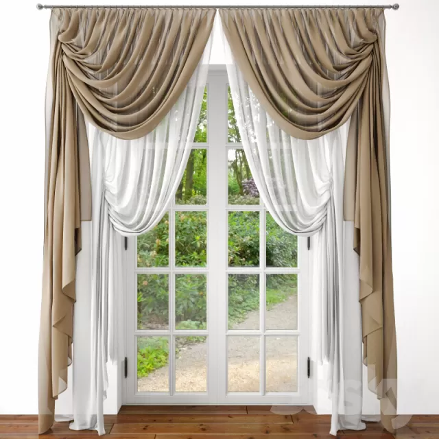3DSKY MODELS - CURTAIN 3D MODELS