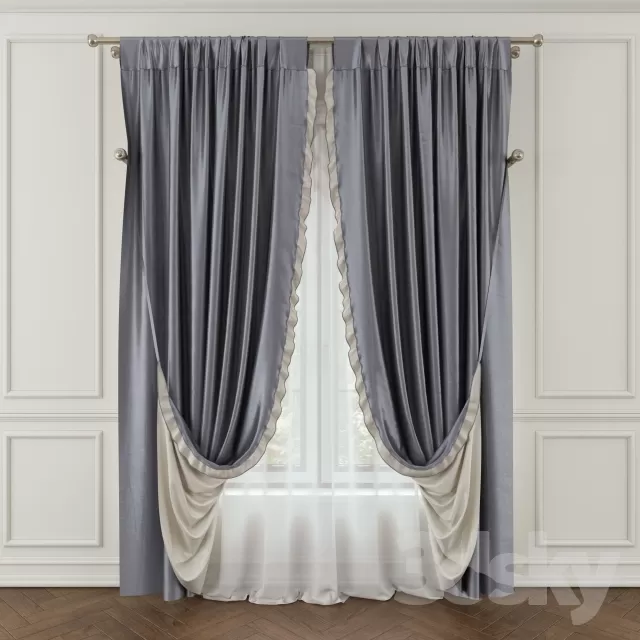3DSKY MODELS - CURTAIN 3D MODELS