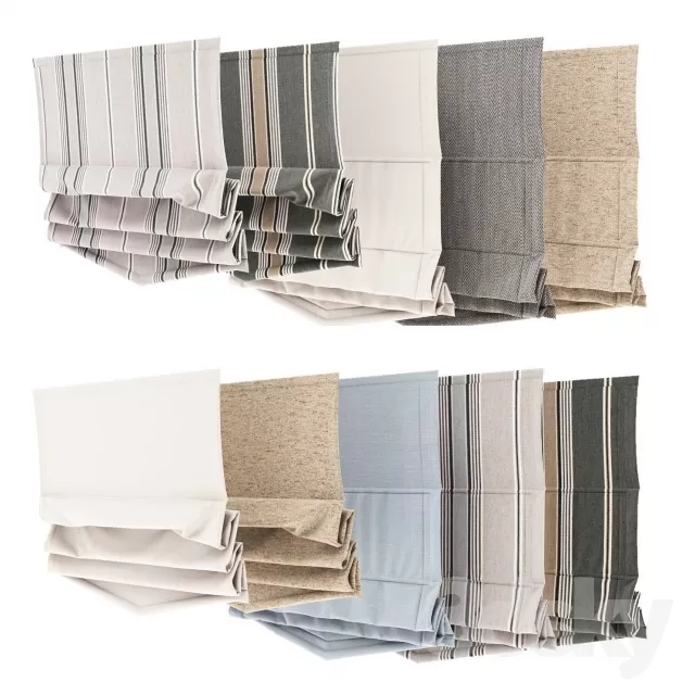 3DSKY MODELS - CURTAIN 3D MODELS