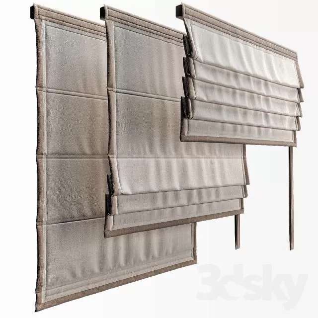 3DSKY MODELS - CURTAIN 3D MODELS