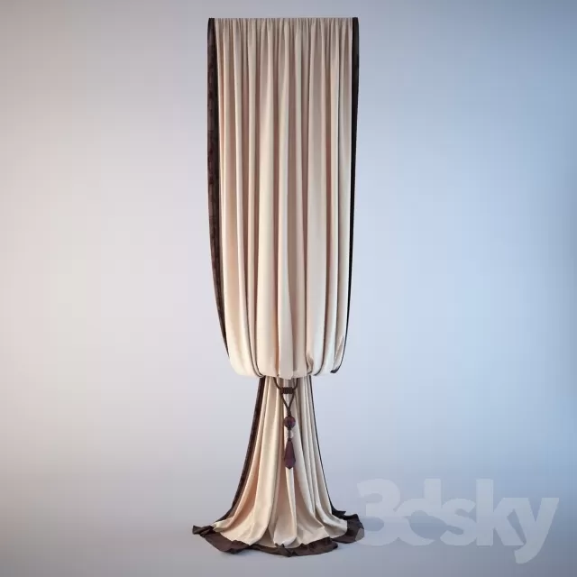3DSKY MODELS - CURTAIN 3D MODELS