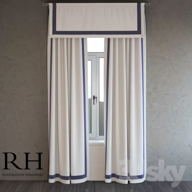 3DSKY MODELS - CURTAIN 3D MODELS