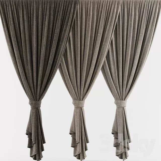3DSKY MODELS - CURTAIN 3D MODELS