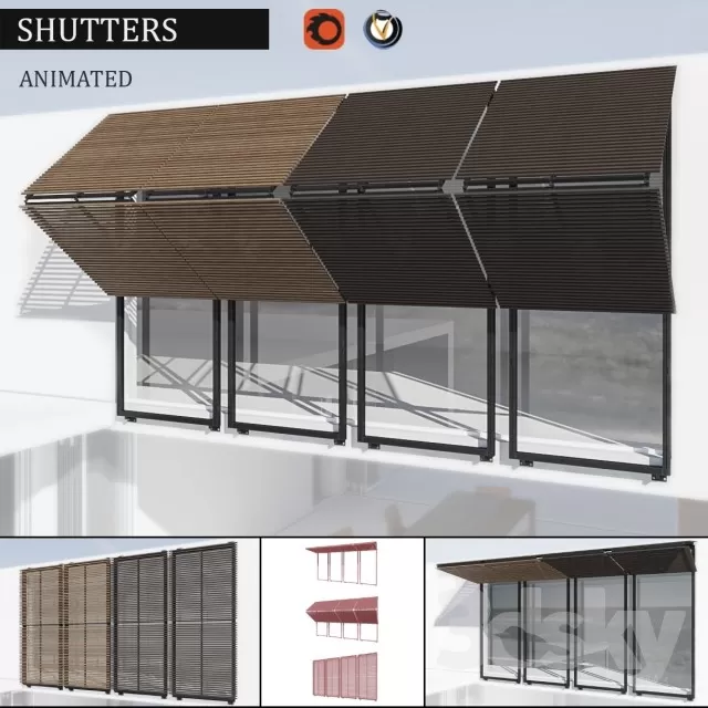 3DSKY MODELS - CURTAIN 3D MODELS