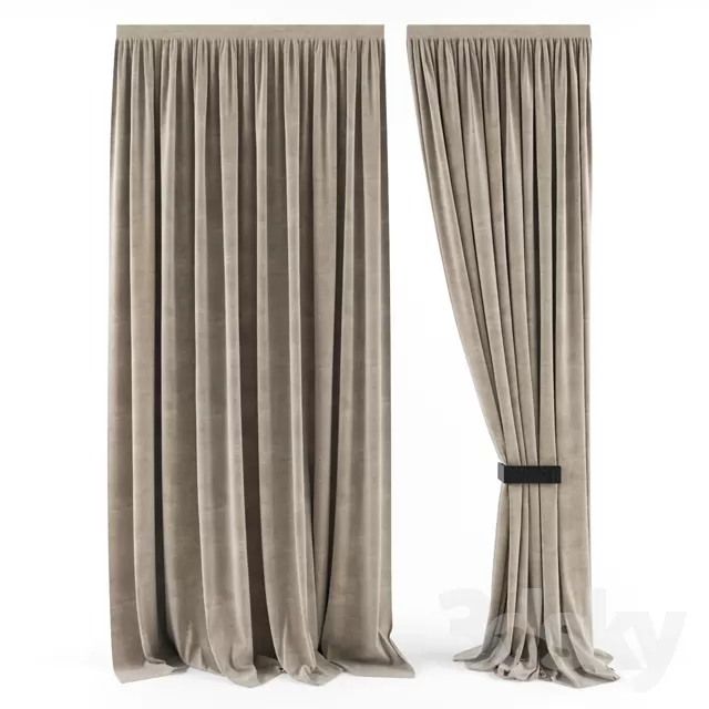 3DSKY MODELS - CURTAIN 3D MODELS