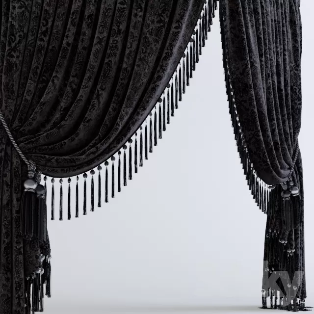 3DSKY MODELS - CURTAIN 3D MODELS