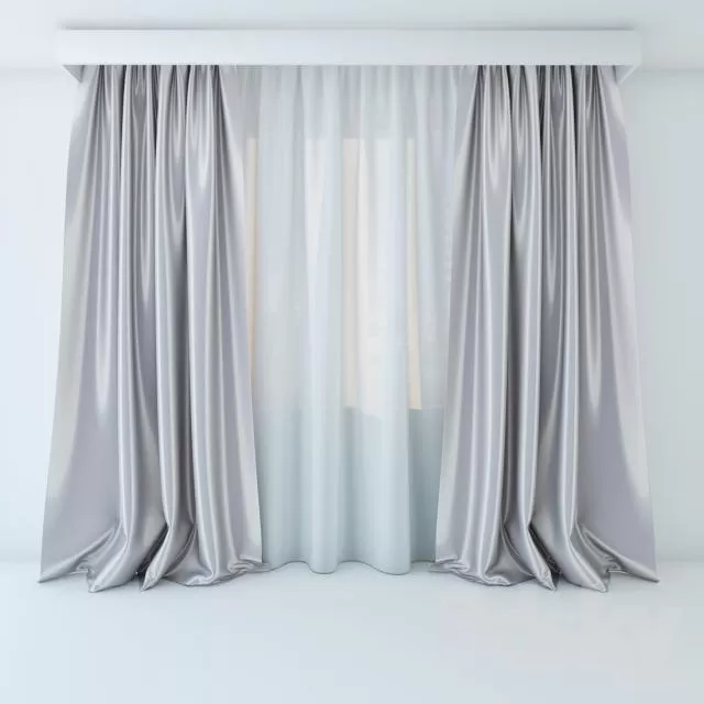 3DSKY MODELS - CURTAIN 3D MODELS