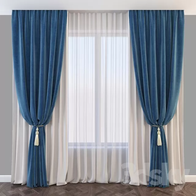 3DSKY PRO MODEL - CURTAIN 3D MODELS 