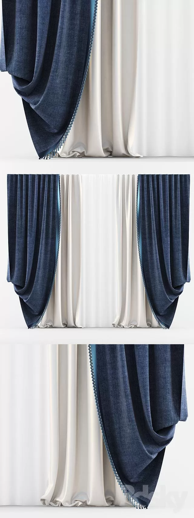 3DSKY MODELS - CURTAIN 3D MODELS