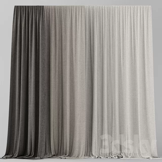 3DSKY MODELS - CURTAIN 3D MODELS