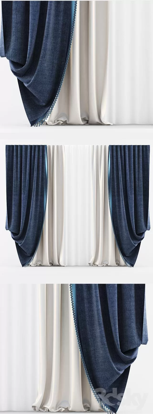 3DSKY MODELS - CURTAIN 3D MODELS