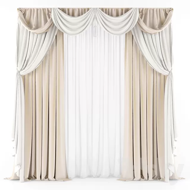 3DSKY MODELS - CURTAIN 3D MODELS