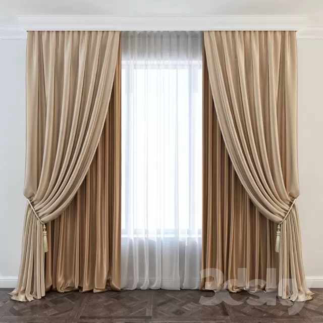 3DSKY MODELS - CURTAIN 3D MODELS