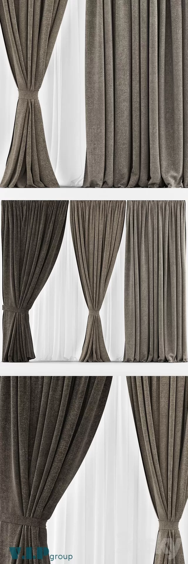 3DSKY MODELS - CURTAIN 3D MODELS