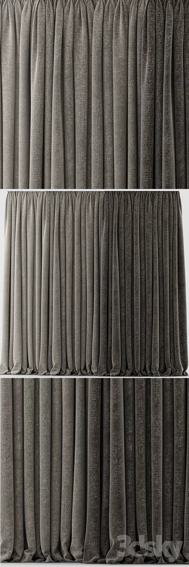 3DSKY MODELS - CURTAIN 3D MODELS