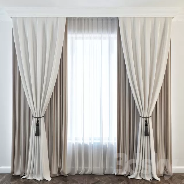 3DSKY MODELS - CURTAIN 3D MODELS