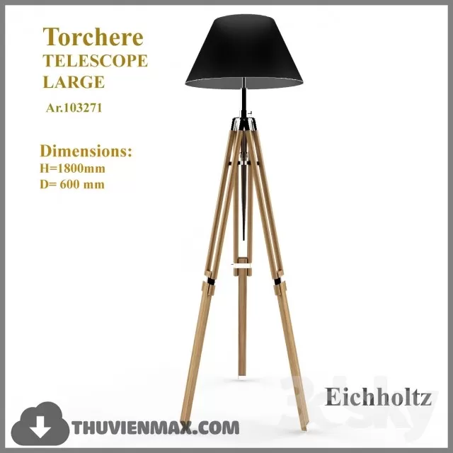 3DSKY MODELS – LIGHTING – Lighting 3D Models – Floor lamp – 020