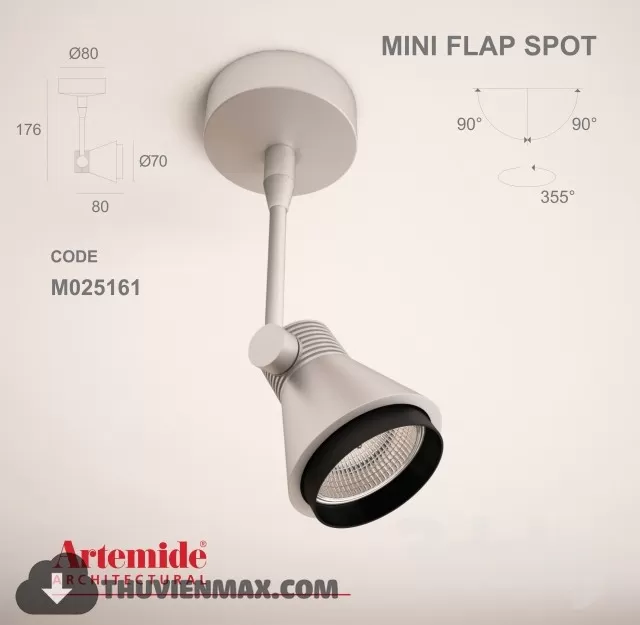 3DSKY MODELS – LIGHTING – Lighting 3D Models – Spot light – 265