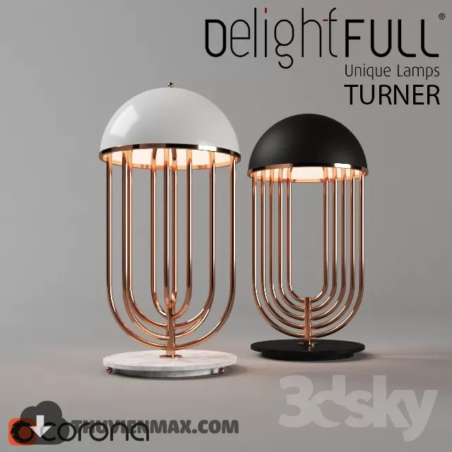 3DSKY MODELS – LIGHTING – Lighting 3D Models – Table lamp – 427