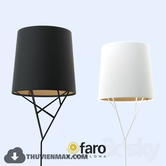 3DSKY MODELS – LIGHTING – Lighting 3D Models – Floor lamp – 045