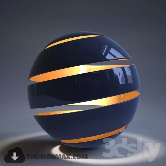 3DSKY MODELS – LIGHTING – Lighting 3D Models – Table lamp – 445