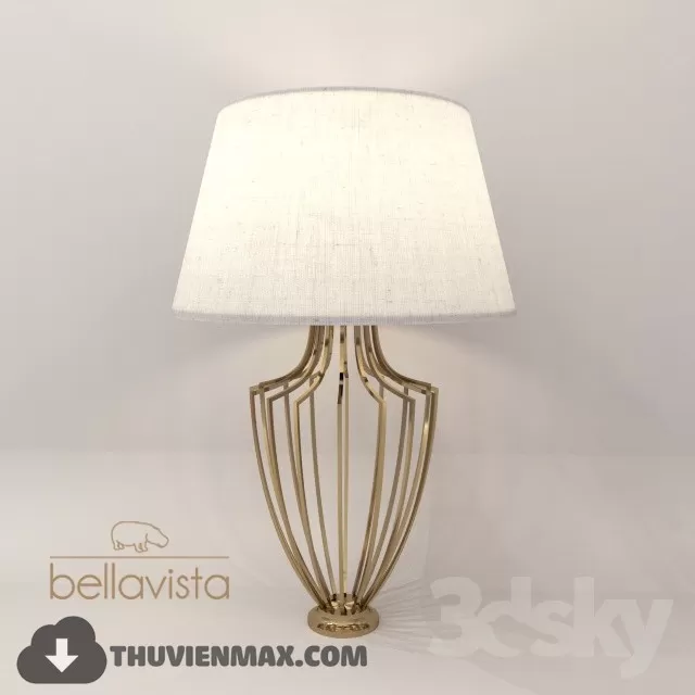 3DSKY MODELS – LIGHTING – Lighting 3D Models – Table lamp – 480