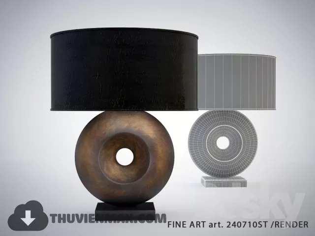 3DSKY MODELS – LIGHTING – Lighting 3D Models – Table lamp – 558