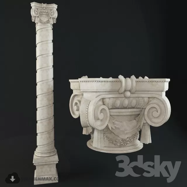 3DSKY MODELS – PLASTER 3D MODELS – 208