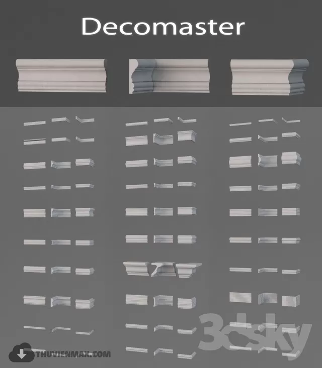 3DSKY MODELS - PLASTER 3D MODELS
