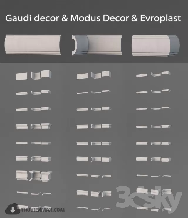3DSKY MODELS - PLASTER 3D MODELS