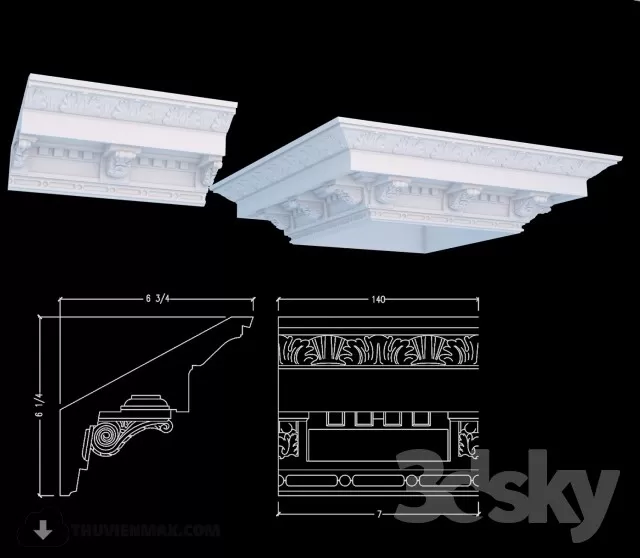 3DSKY MODELS - PLASTER 3D MODELS
