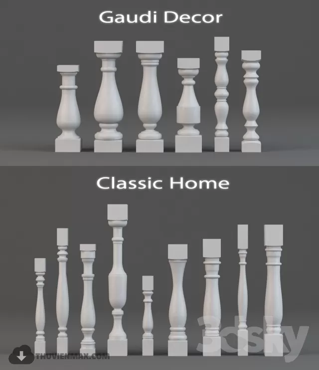 3DSKY MODELS - PLASTER 3D MODELS