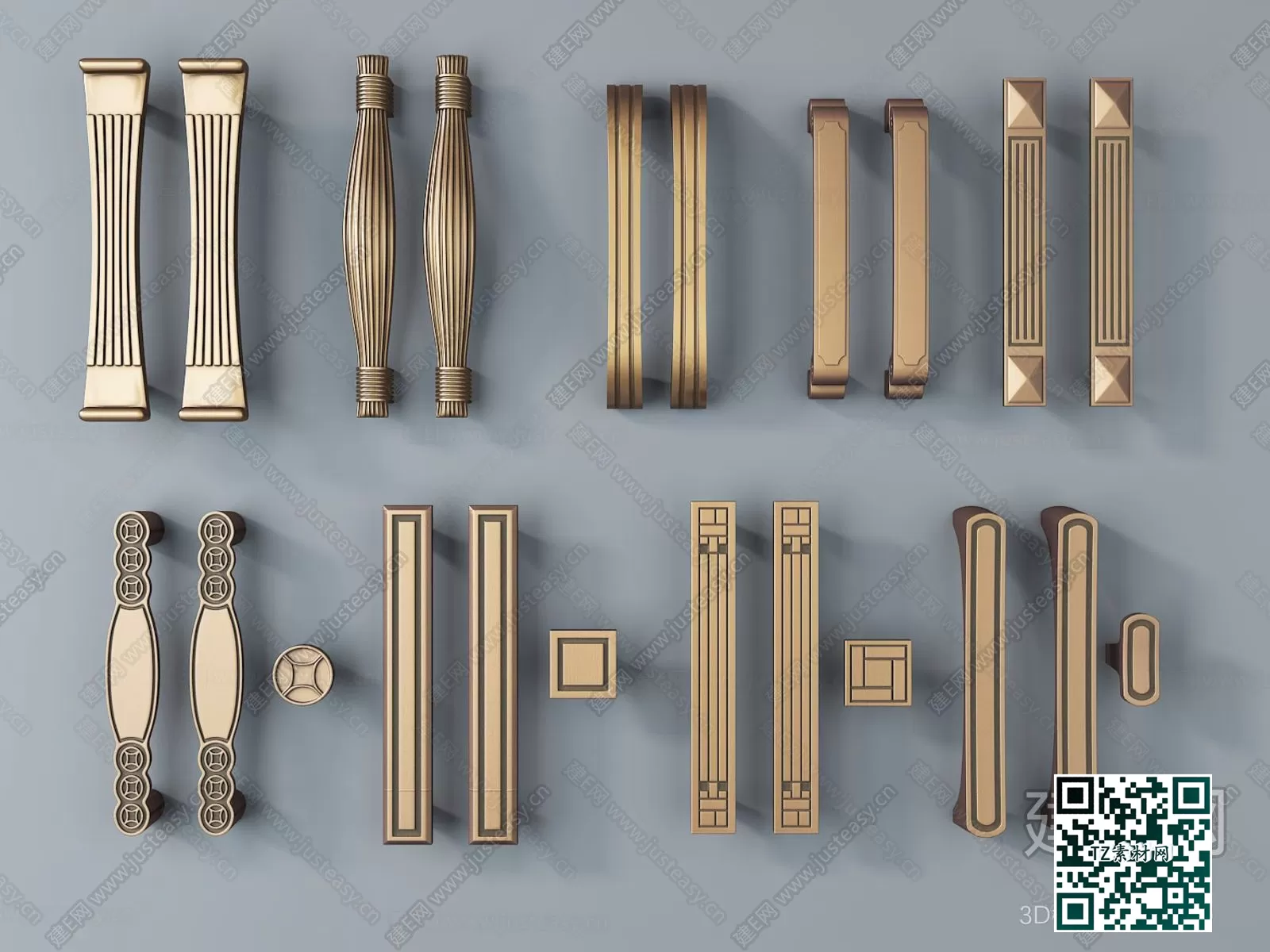 3DSKY MODELS - HANDLE DOOR 3D MODELS