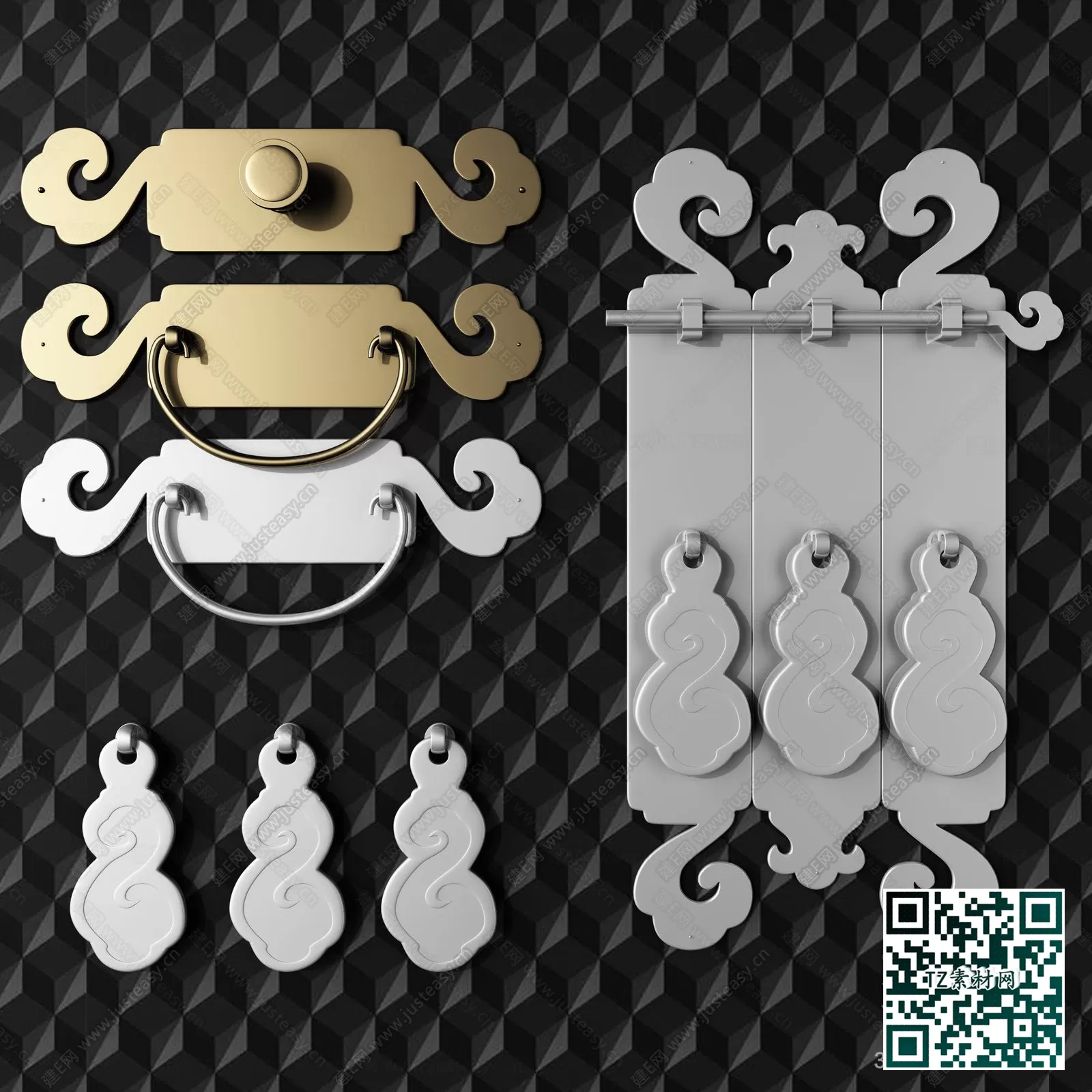 3DSKY MODELS - HANDLE DOOR 3D MODELS