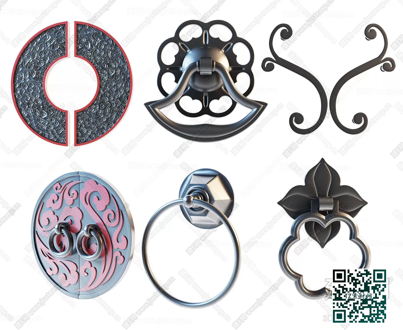 3DSKY MODELS - HANDLE DOOR 3D MODELS