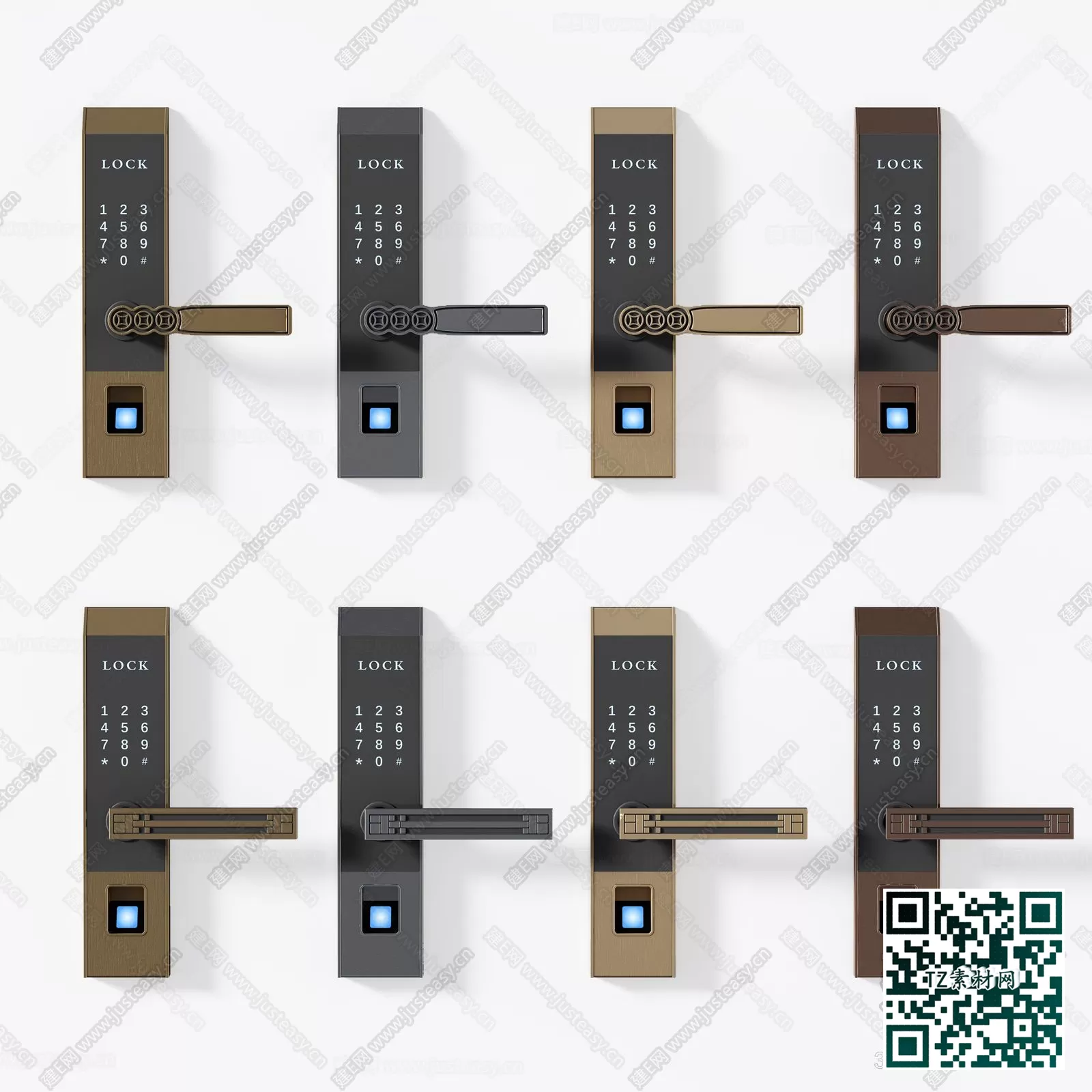 3DSKY MODELS – HANDLE DOOR 3D MODELS – 038