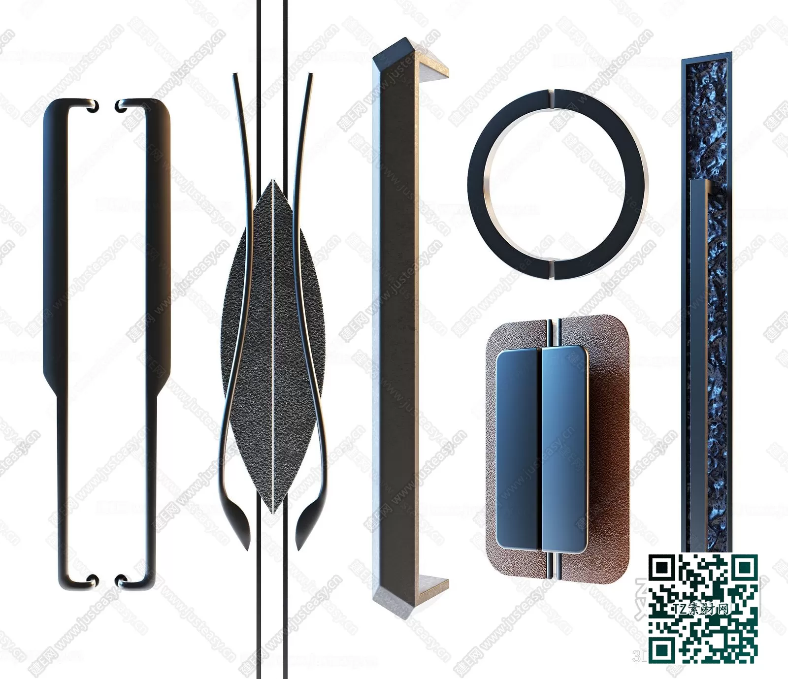 3DSKY MODELS – HANDLE DOOR 3D MODELS – 043