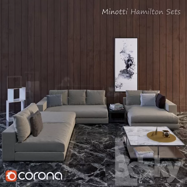 3DSKY MODELS - SOFA 3D MODELS