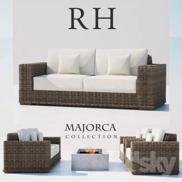 3DSKY MODELS - SOFA 3D MODELS