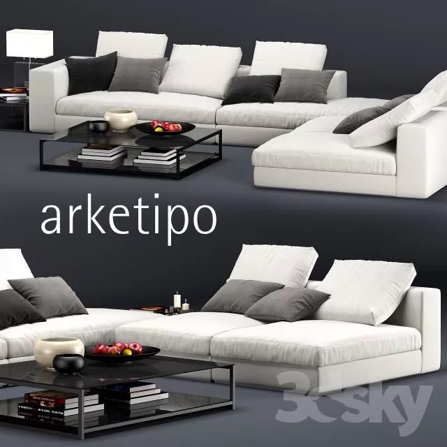 3DSKY MODELS - SOFA 3D MODELS