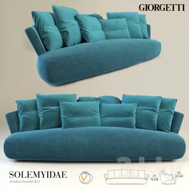 3DSKY MODELS - SOFA 3D MODELS