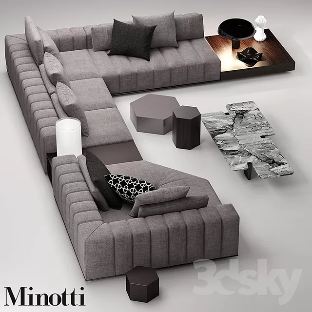 3DSKY MODELS - SOFA 3D MODELS