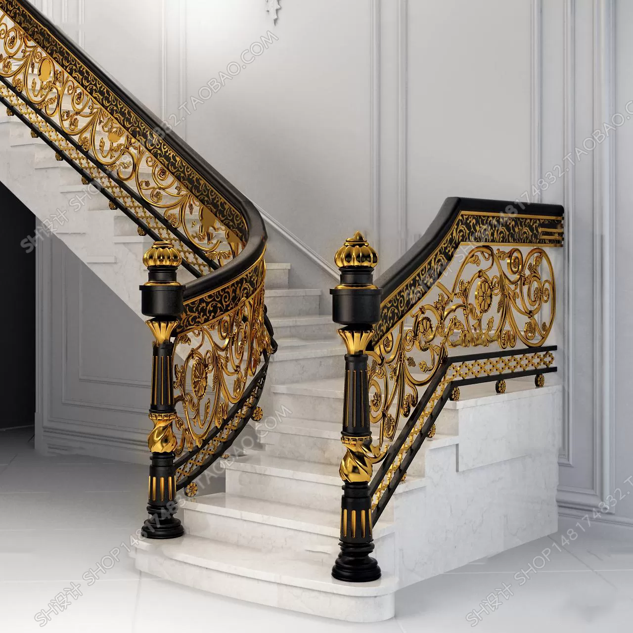 3DSKY MODELS - STAIR 3D MODELS